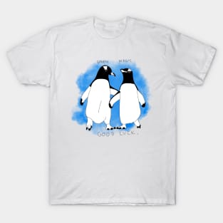 sphen and magic gay penguins T-Shirt